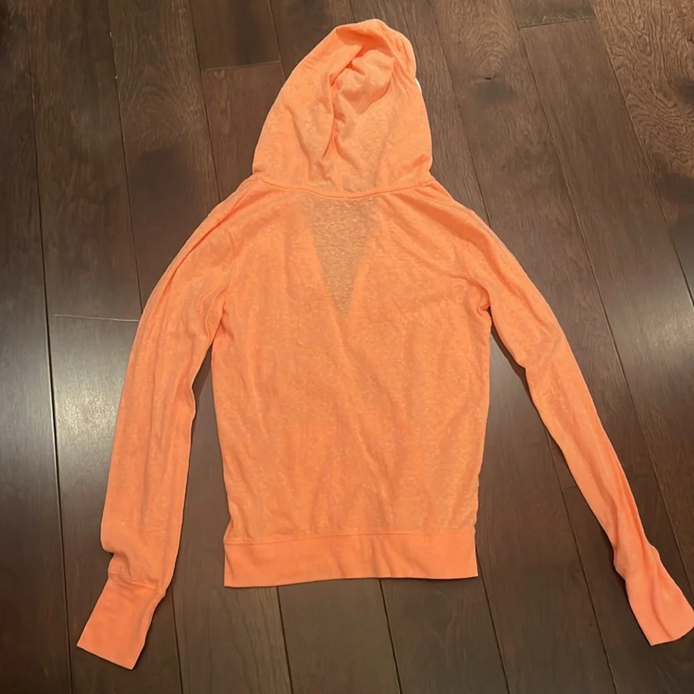 Zip up hoodie size small orange - Picture 2 of 7